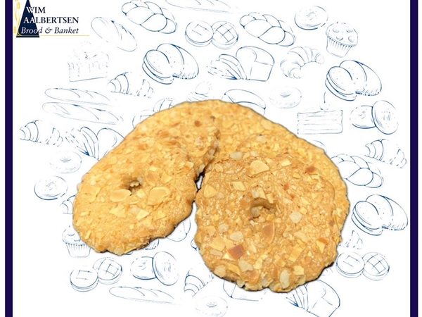 Kerstkransjes met amandelen